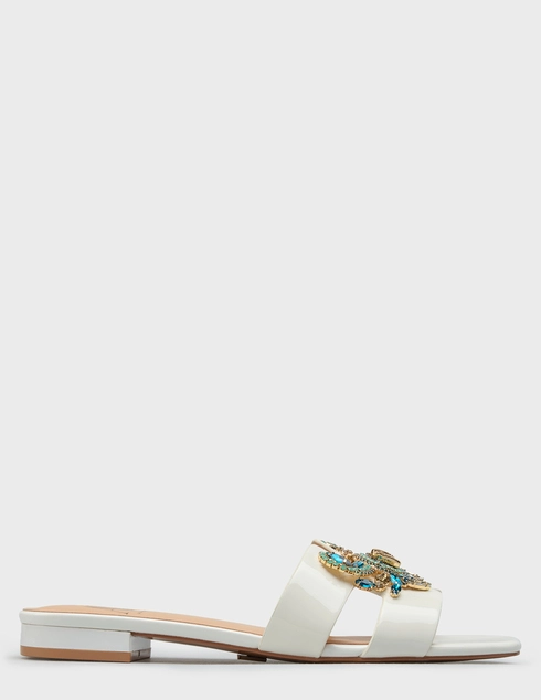 женские белые  Шлепанцы Albano 7048_whitw - фото-5