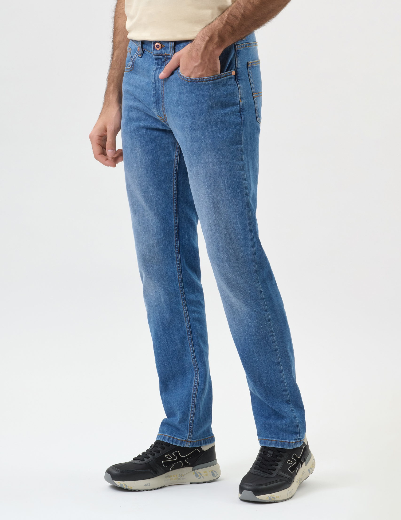 

Джинсы, Голубой