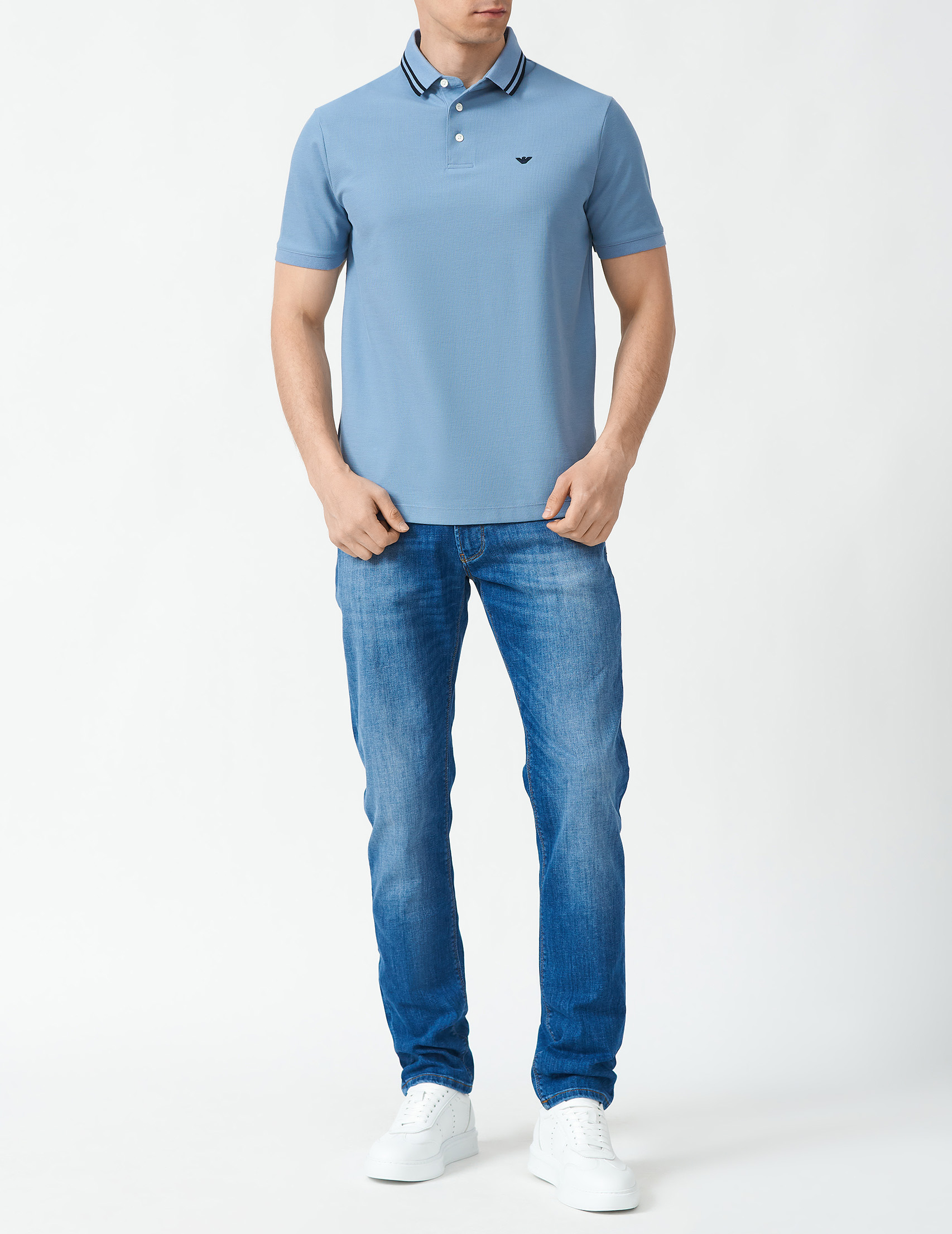 

Поло, Голубой