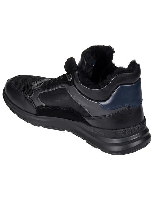 мужские черные Кроссовки Harmont&Blaine EFM192081-629M_NERO_black - фото-2