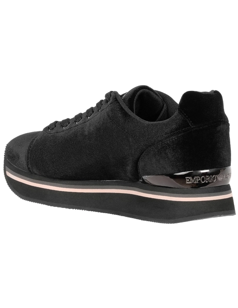 женские черные Кроссовки Emporio Armani X3X057XD163-00002 - фото-2