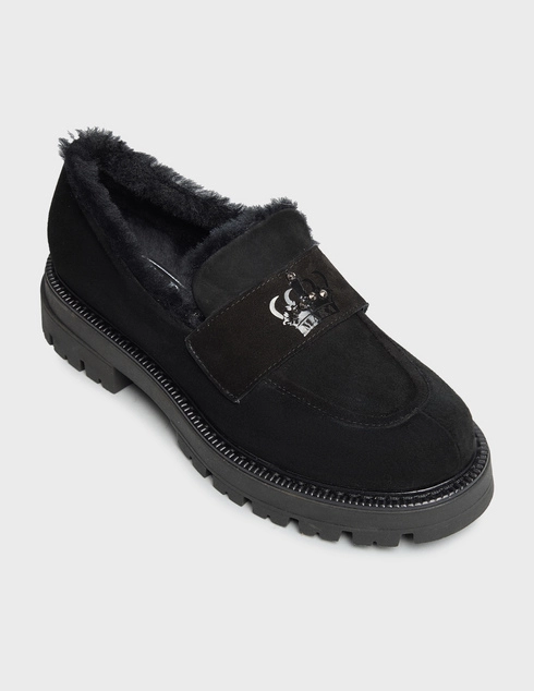 черные Лоферы Mara T357_black