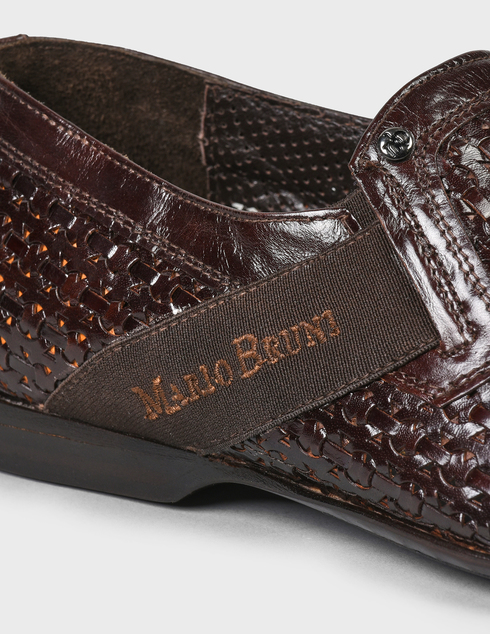 мужские коричневые кожаные Туфли Mario Bruni 52612-brown - фото-5