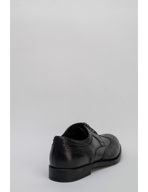 мужские черные Туфли Fratelli Rossetti 46384 - фото-2