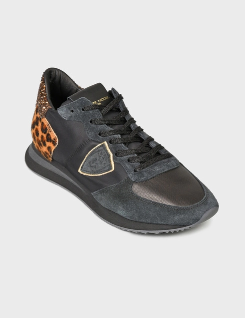 черные Кроссовки Philippe Model Ph-M-FW21-TZLD-XL01-black