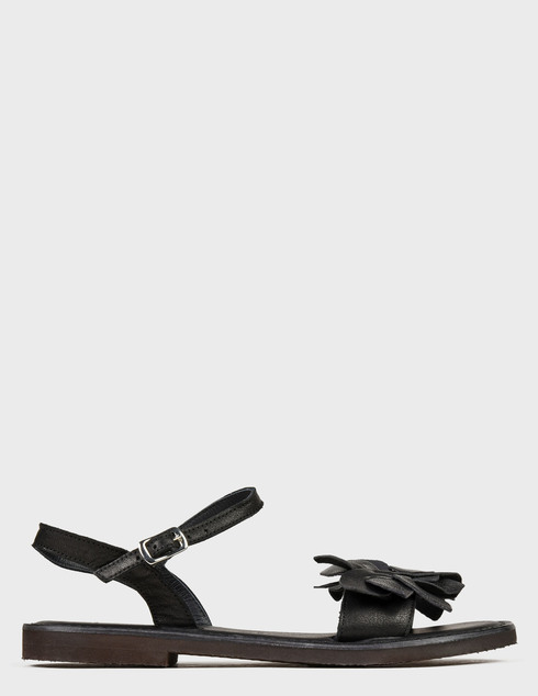 женские черные Сандалии Eder Shoes 24-black - фото-6