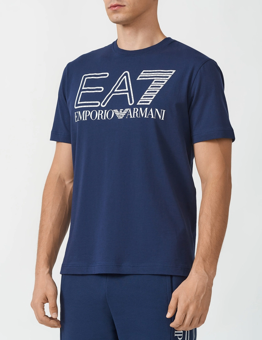 Футболка Ea7 Emporio Armani 6RPT03-PJFFZ-1554_blue_180065 (Темно