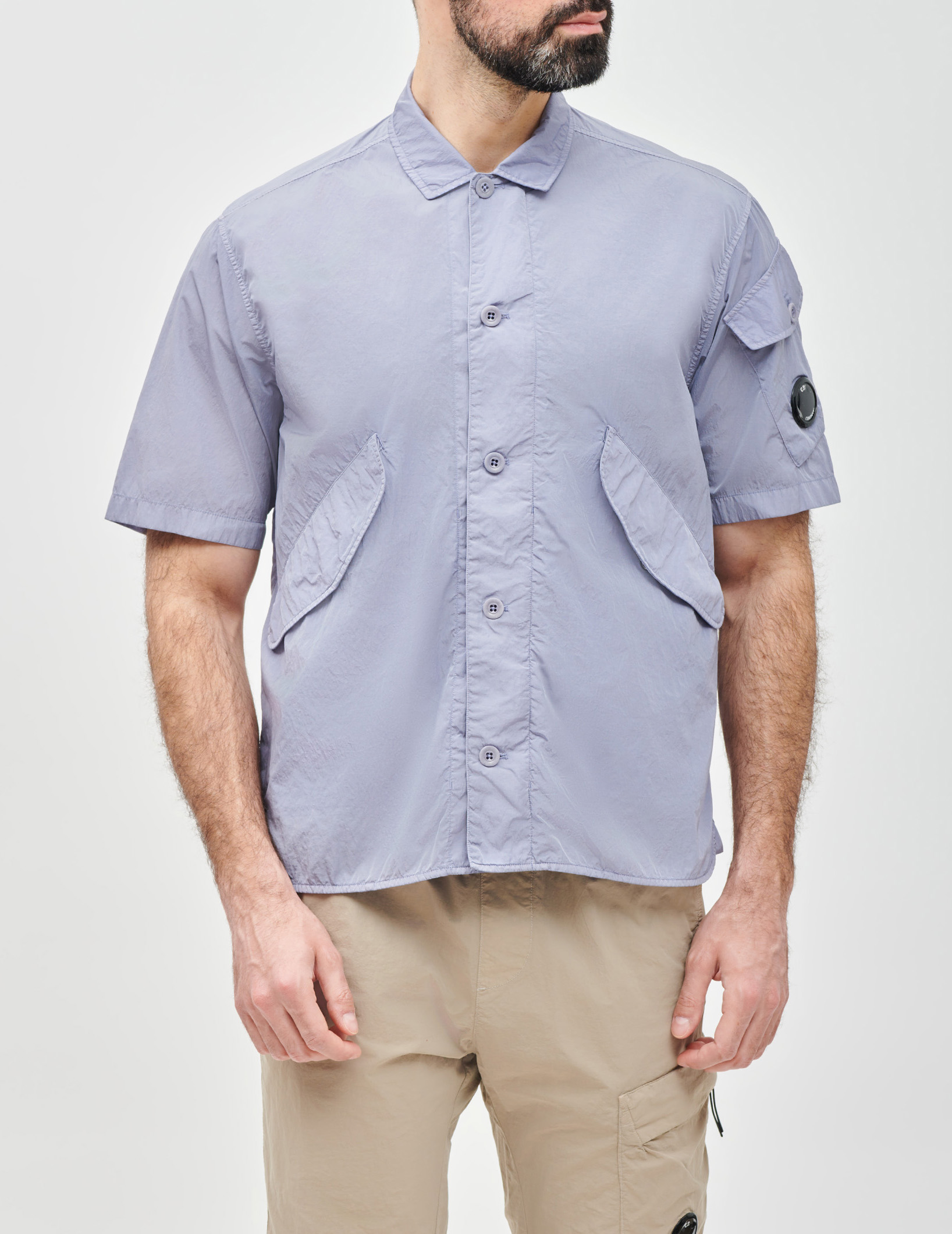 

Рубашка, Сиреневый;фиолетовый