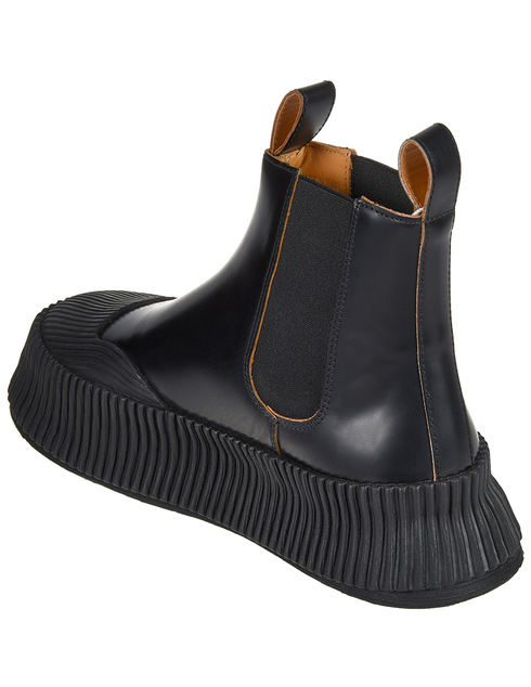женские черные Ботинки Jil Sander JS33055A999-1920-black - фото-2