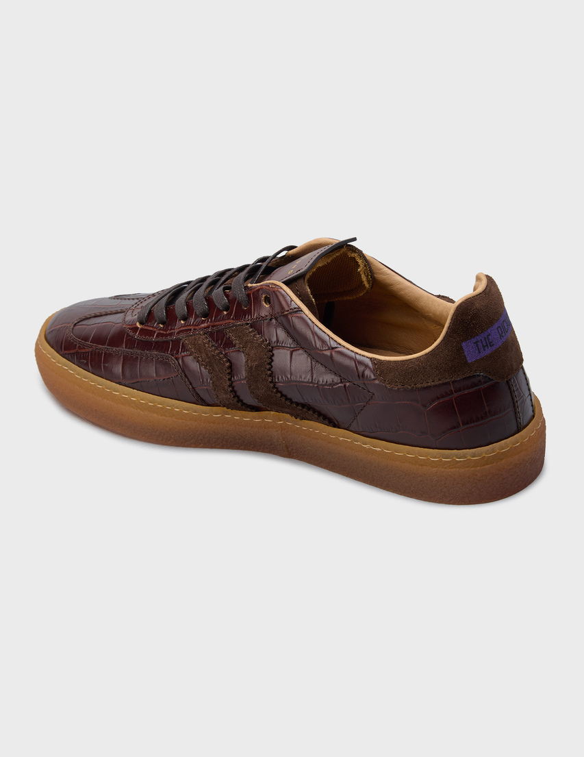 мужские коричневые Кеды John Richmond 29958-cocco-brown - фото-2