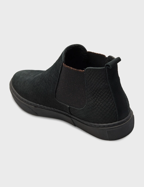 мужские черные Полуботинки	 Giatoma Niccoli 08-0415-001_black - фото-2