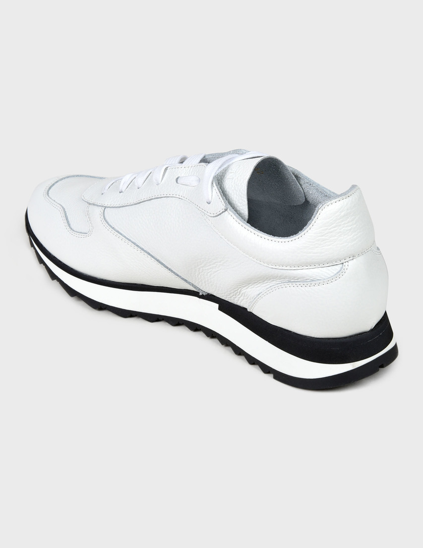 мужские белые Кроссовки Stokton RUN-ОЛ-panna-white - фото-2