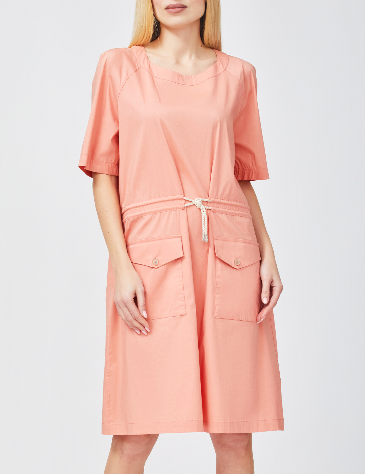 

Платье, Коралловый;розовый