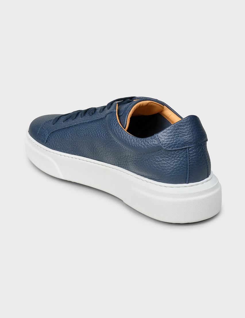 мужские синие Кеды Pellettieri di Parma 515050-216-147-blue - фото-2