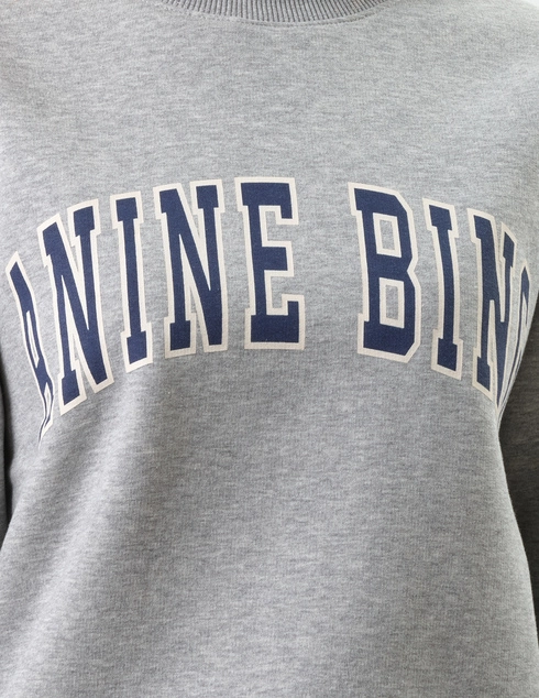 ANINE BING A-08-11531-GRM1-GREY WITH-NAVY_gray фото-5