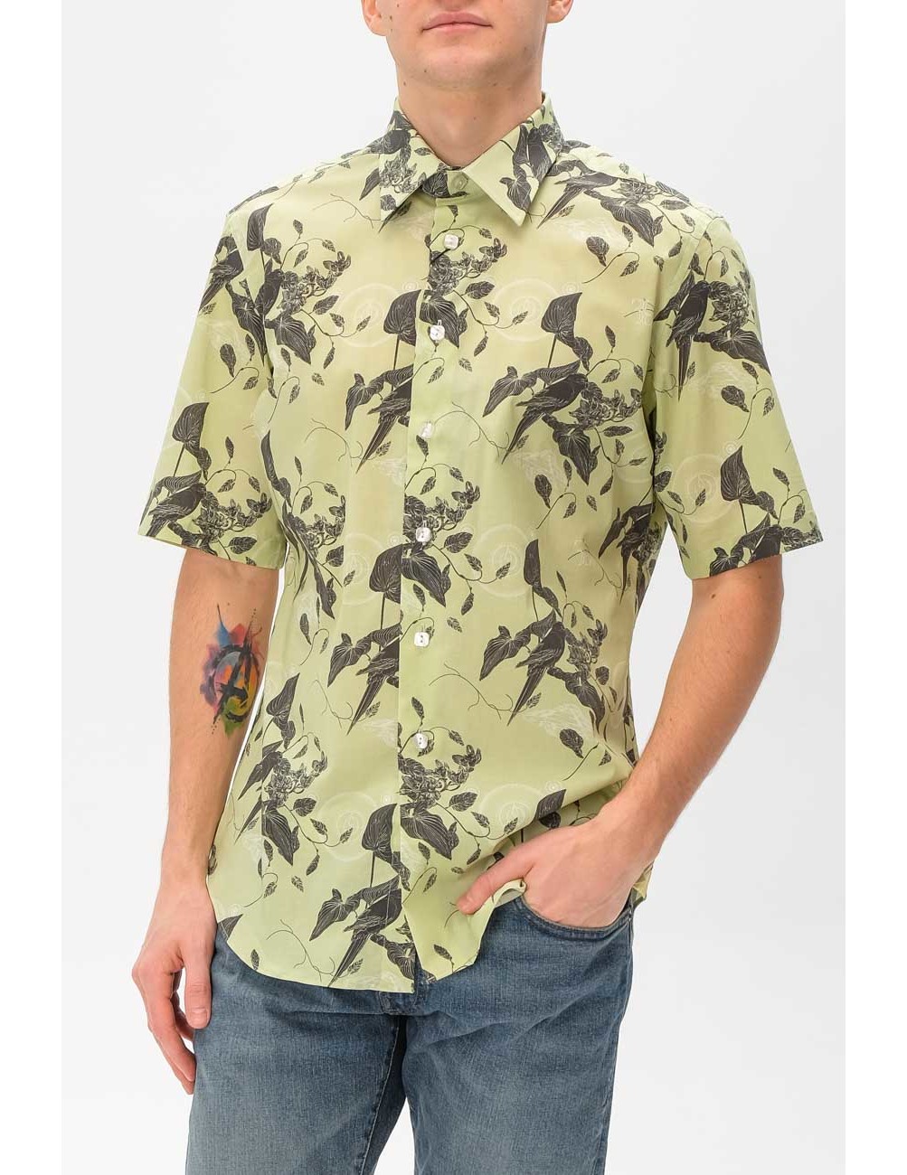 

Рубашка, Зеленый