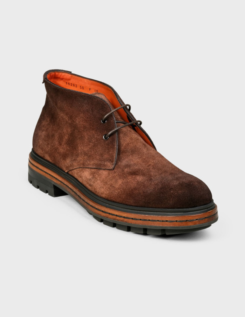 коричневые Ботинки Santoni Sant-MGMI16283JX2IPMST50--brown