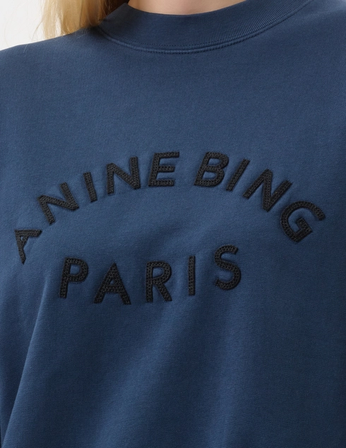 ANINE BING A-08-11722-BEL26-WASHED-NAVY_blue фото-5