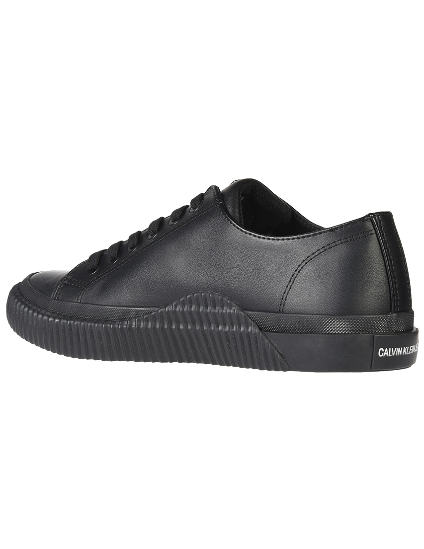 мужские черные Кеды Calvin Klein Jeans S1735_black - фото-2
