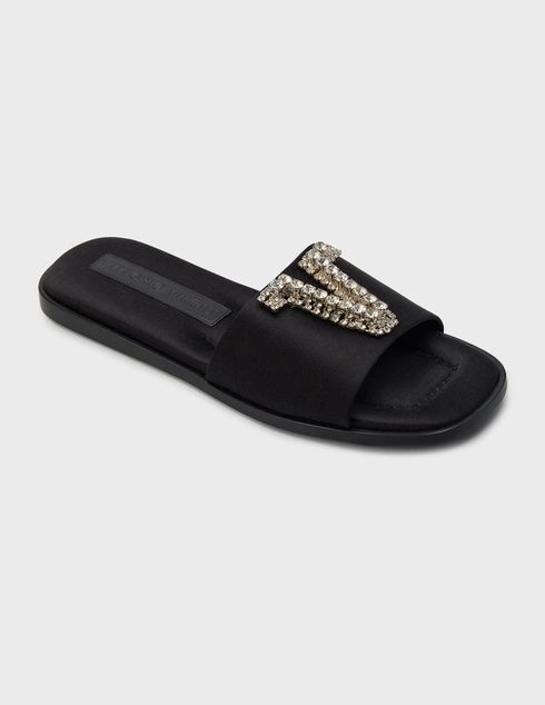 черные Шлепанцы Vittorio Virgili 21EWD3738NER_black