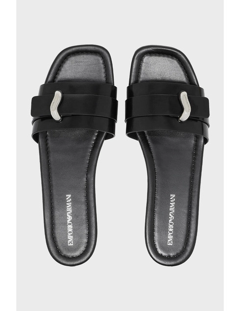 черные женские Шлепанцы Emporio Armani EMPORIO_ARMANI_11511 19505 грн