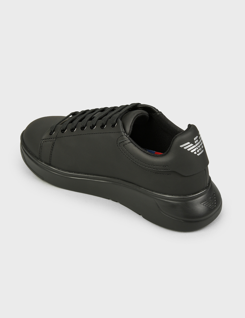 женские черные Кеды Emporio Armani X3X024XM520-K001 - фото-2
