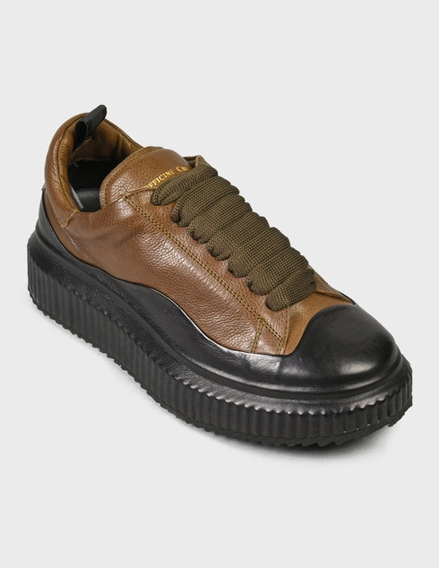 коричневые Кеды Officine Creative Arran-001-brown