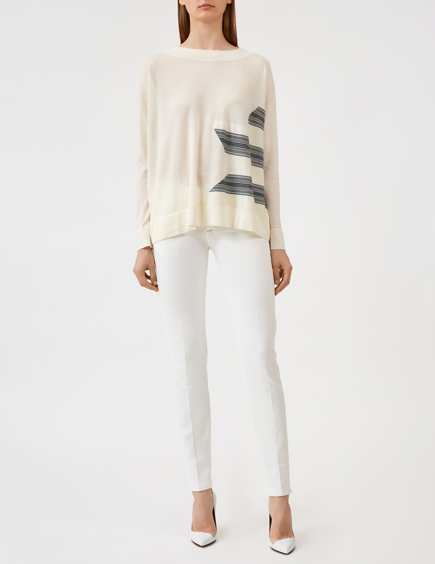 Kiton KitDPNJSM2J06P6901003-white фото-4