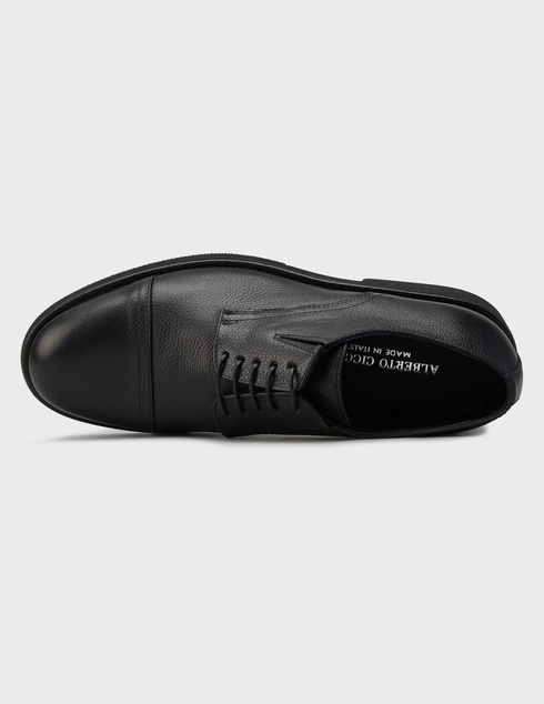 черные мужские Дерби Alberto Ciccioli 73050_black 15617 грн