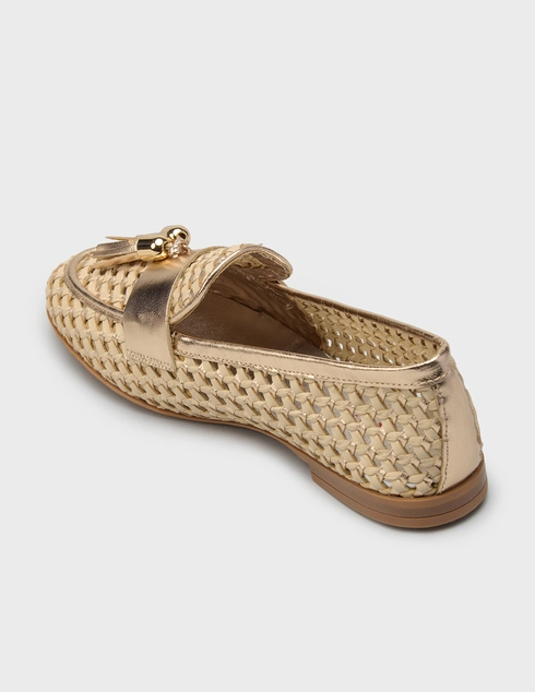 женские золотые Лоферы Frau 95K6_gold - фото-2