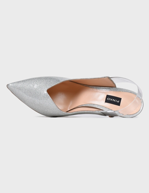 серебряные женские Босоножки Pinko 1H20Q6-Y621-ZZF-silver 5375 грн