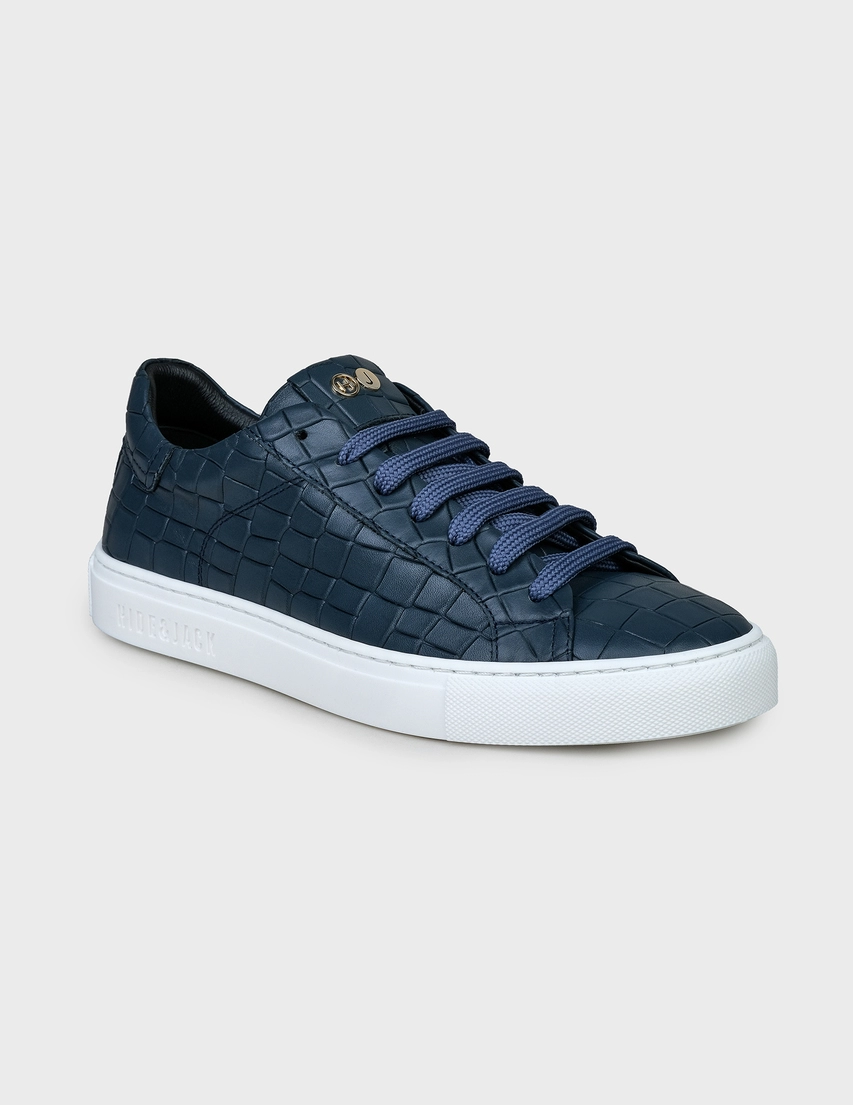 Кеды Hide&Jack IBKLBLUWHT-blue-white-blue_146356 (Синий) в