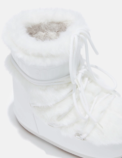 белые Полусапоги Moon Boot ws234_white