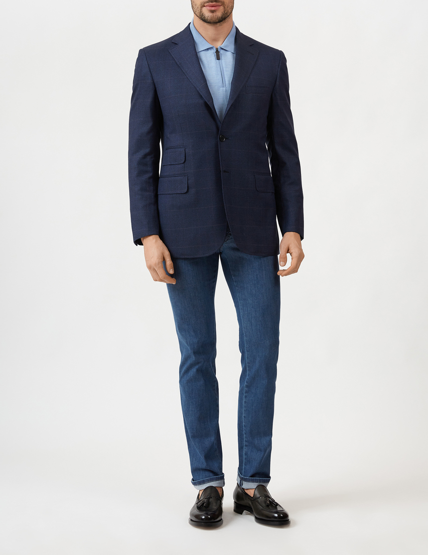 Brioni Br-RG4H00-O6AW13-blue фото-4