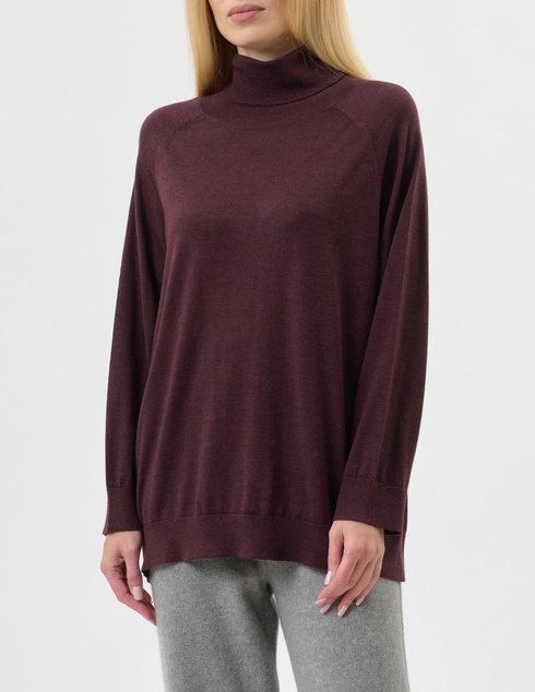 Panicale Cashmere D370119L37D14A-0890-Prune_purple фото-3