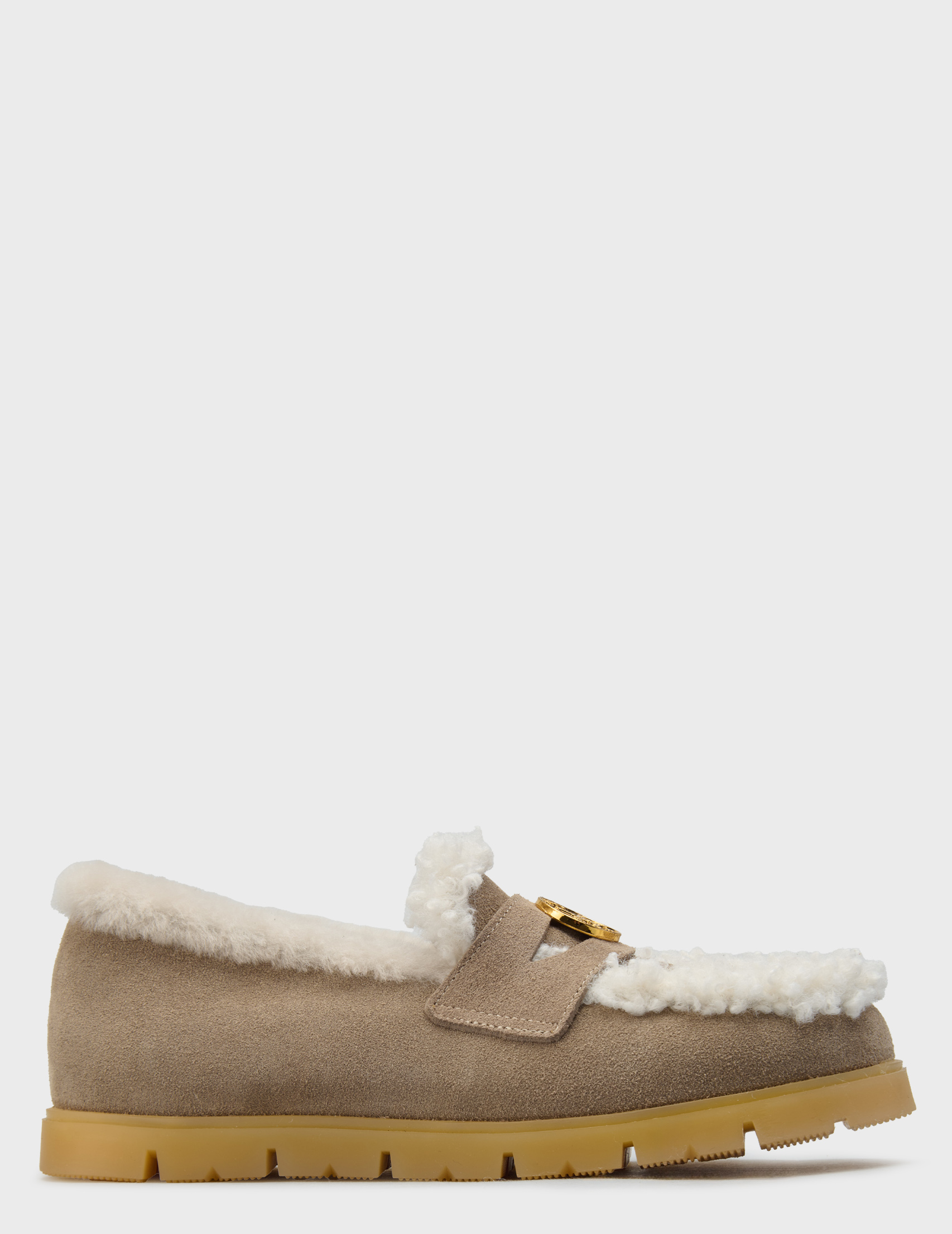 

Лоферы, Бежевый