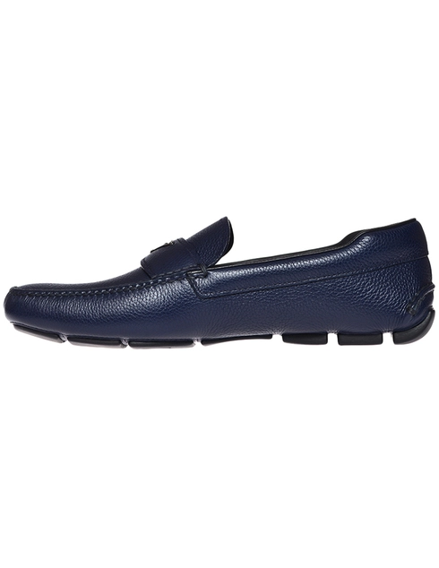 мужские синие Мокасины Prada 2DD127F073A-17 - фото-2