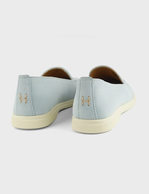 женские голубые Лоферы Henderson Baracco EVA.S.17 - фото-2