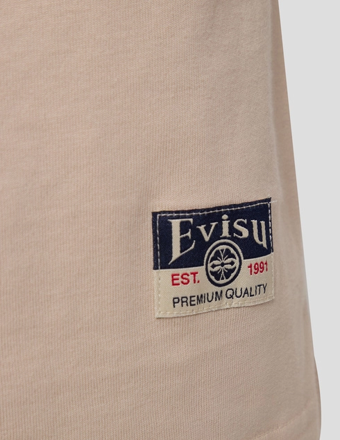 EVISU 2ESHTM5TS1106-BRW_beige фото-3