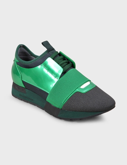 зеленые Кроссовки Balenciaga 4451-green