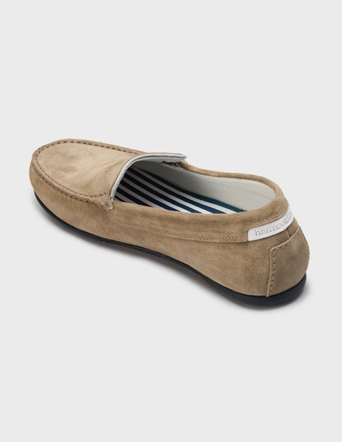 мужские бежевые Мокасины Harmont&Blaine EFM261-220-1A0-15_beige - фото-2