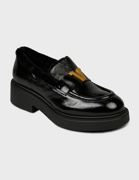 черные Лоферы Vittorio Virgili AGR-5601-NL_black