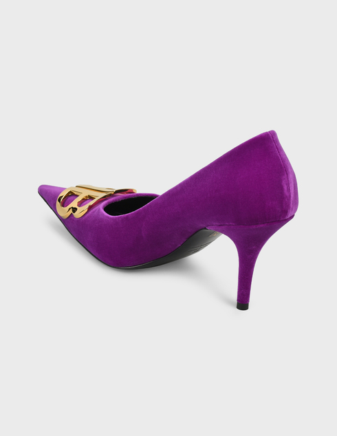 женские фиолетовые Туфли Balenciaga 4829-purple - фото-2