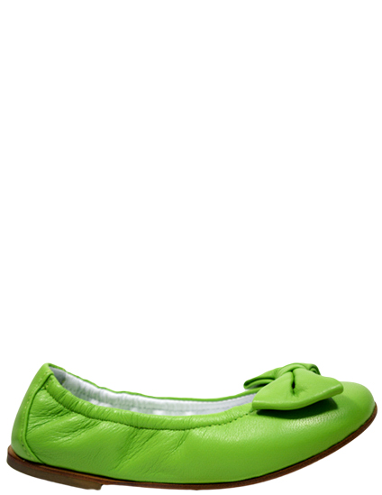 

Балетки, Зеленый