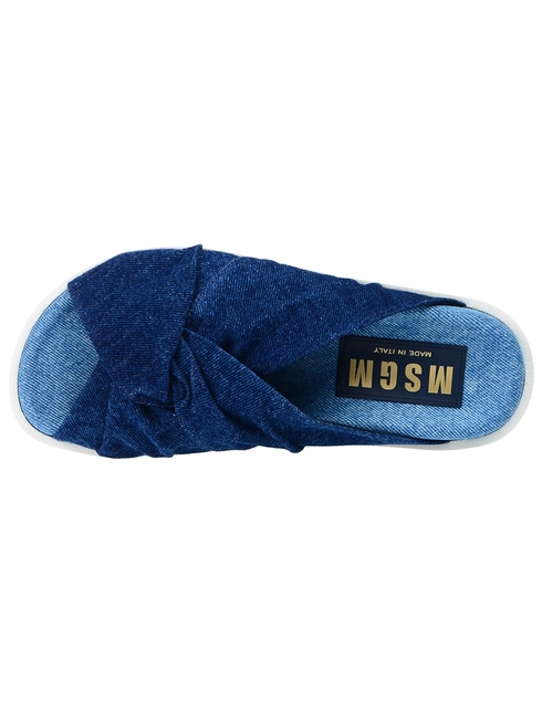 синие Шлепанцы MSGM 2241_blue размер - 36; 37; 38; 39; 40; 41