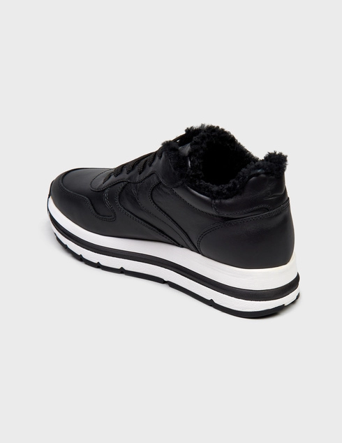 женские черные Кроссовки Voile Blanche maran-fur-blk_black - фото-2