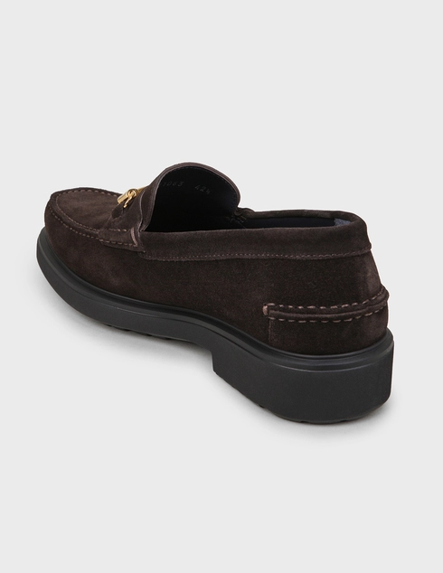 мужские коричневые Лоферы Luca Guerrini 11063-brown-brown - фото-2