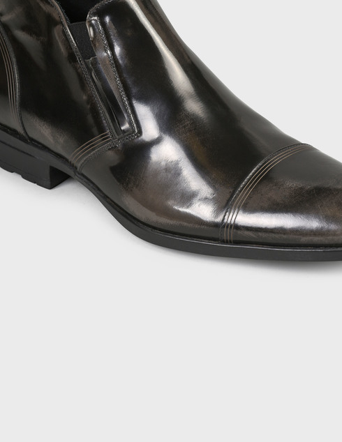 мужские черные лакированные Ботинки Dino Bigioni 11145-black - фото-5