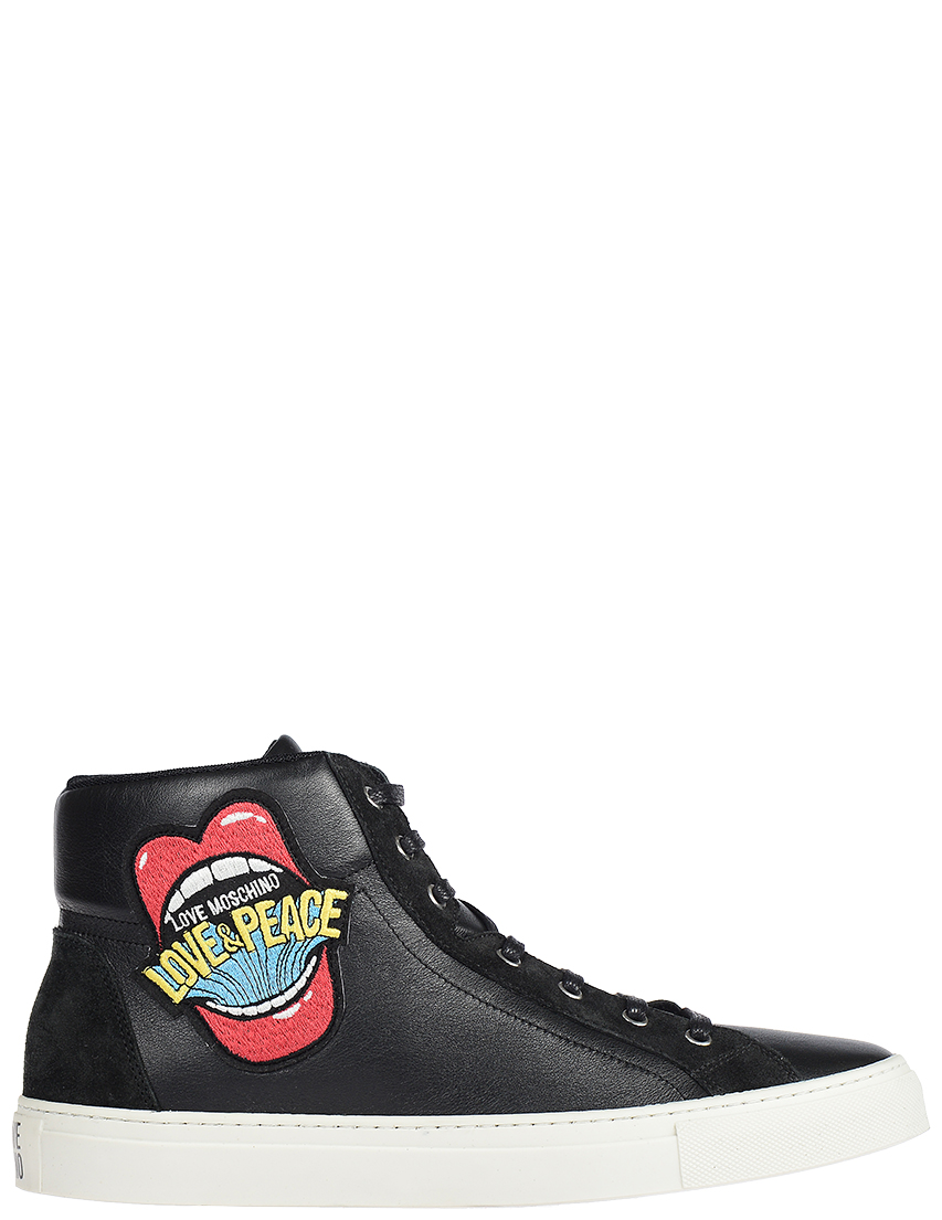 Мужские кеды Love Moschino 75114-КЗ_black