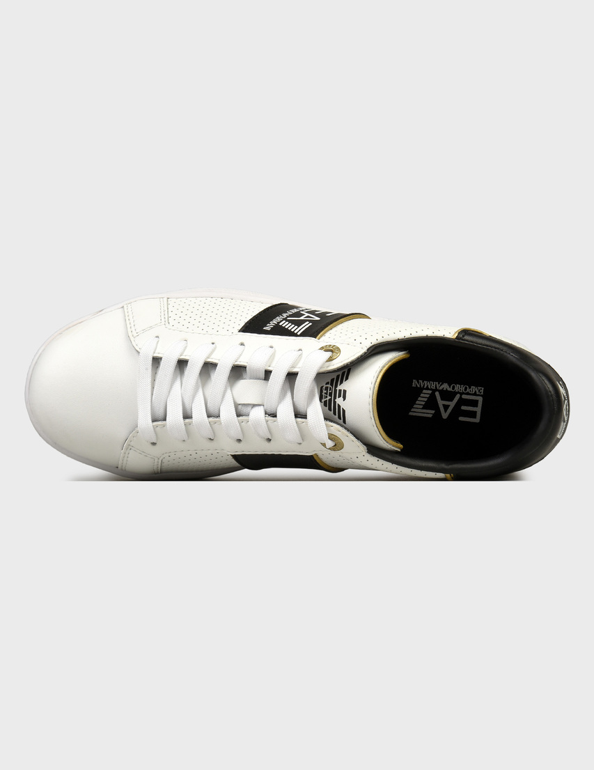 белые мужские Кеды Ea7 Emporio Armani 102-678_white 5282 грн